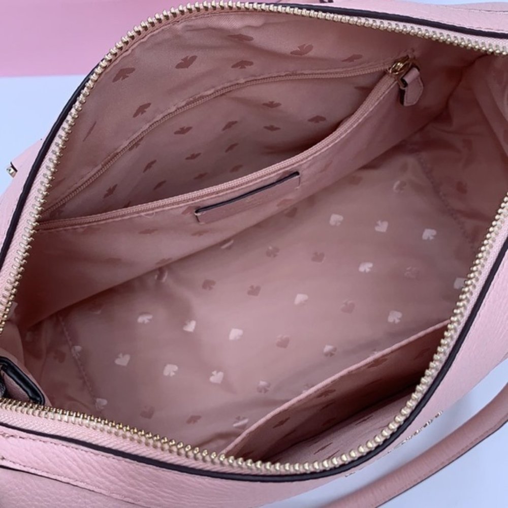 Kate Spade Mimi Satchel Rose Smoke - Picture 10 of 16